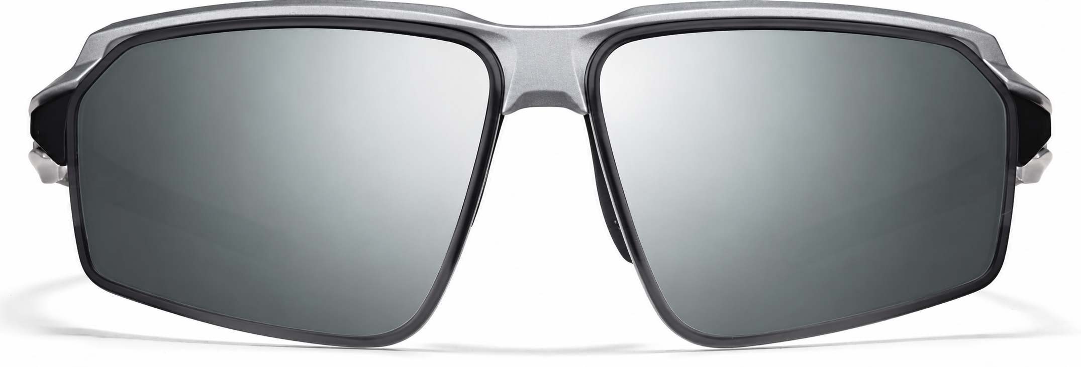 Silver with Silver Mirror Active Wrap-Around Sunglasses · Silver with Silver Mirror · reference