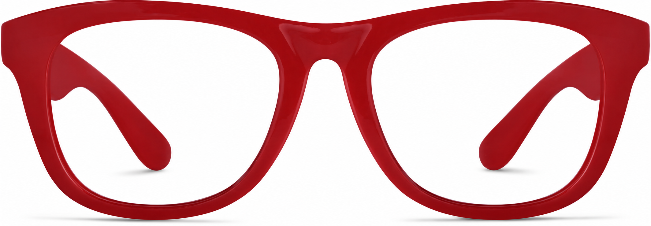 Red Square Glasses · Red · reference