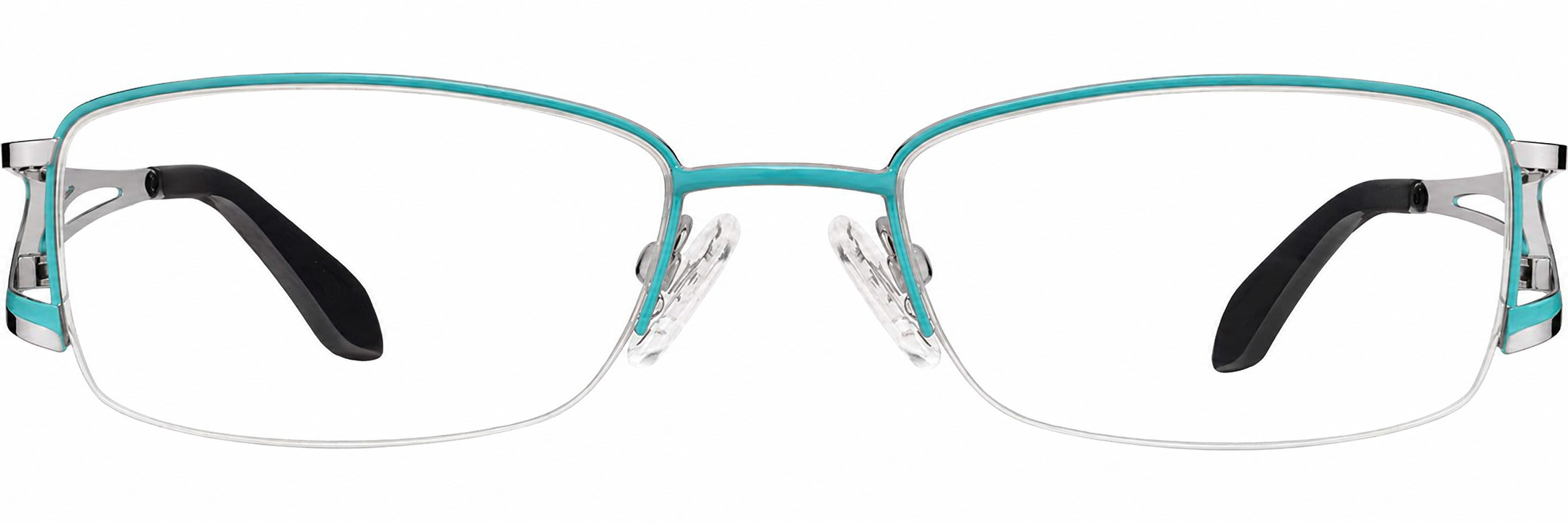 Green Half-Rim Glasses · Green · reference