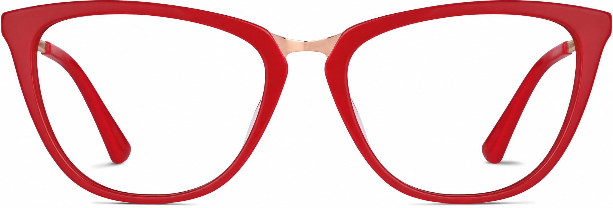 Red Square Glasses · Red · reference