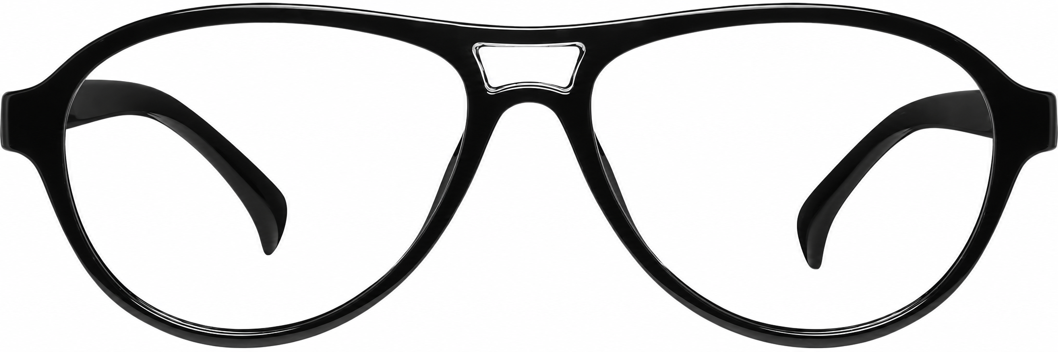 Black Aviator Glasses · Black · reference