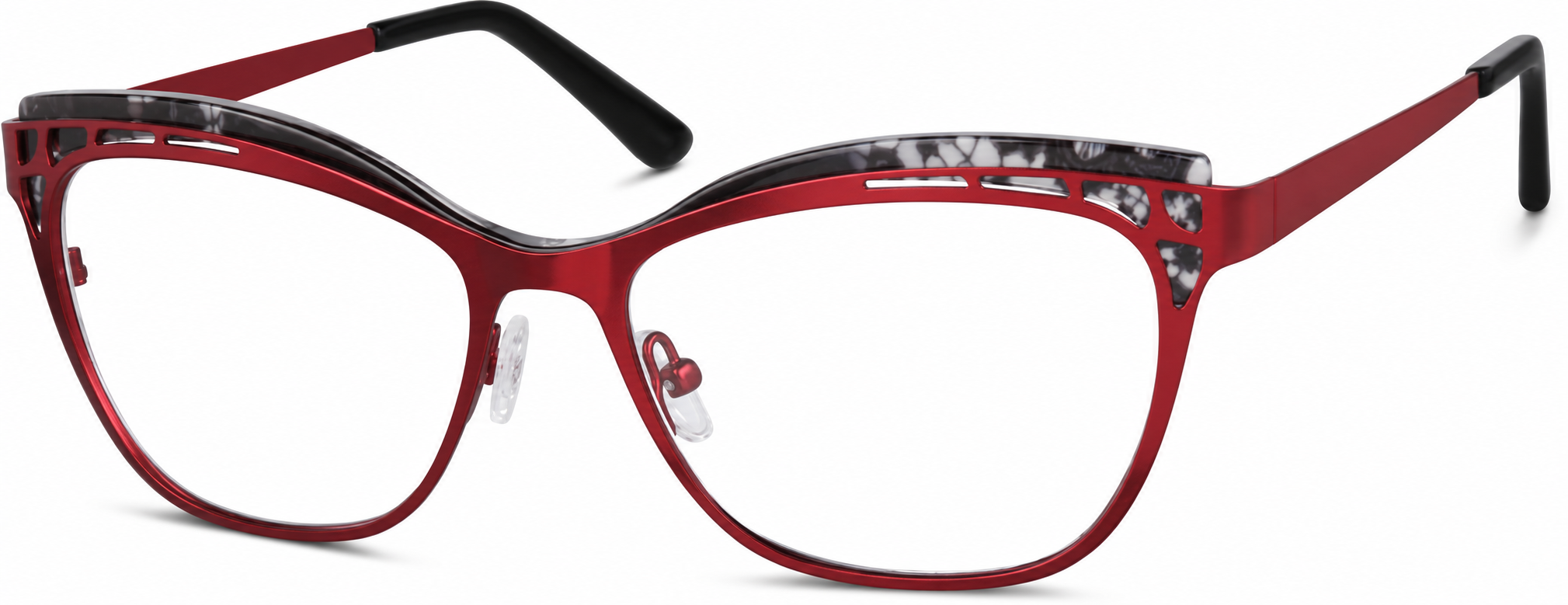 Red Square Glasses · Red · reference