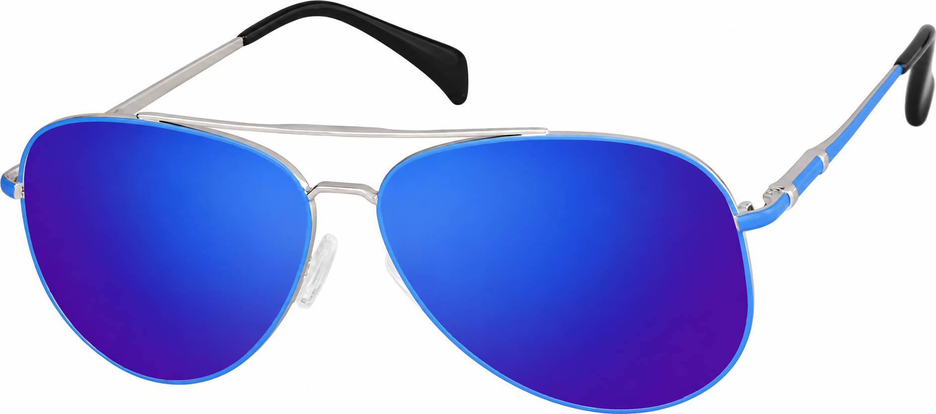 Premium Aviator Sunglasses · Blue · reference