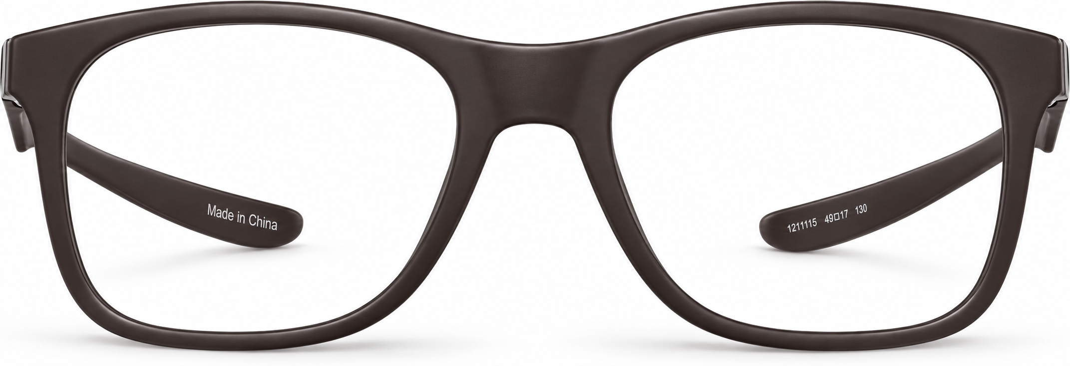 Brown Kids' OptiFlex® Square Glasses · Brown · reference
