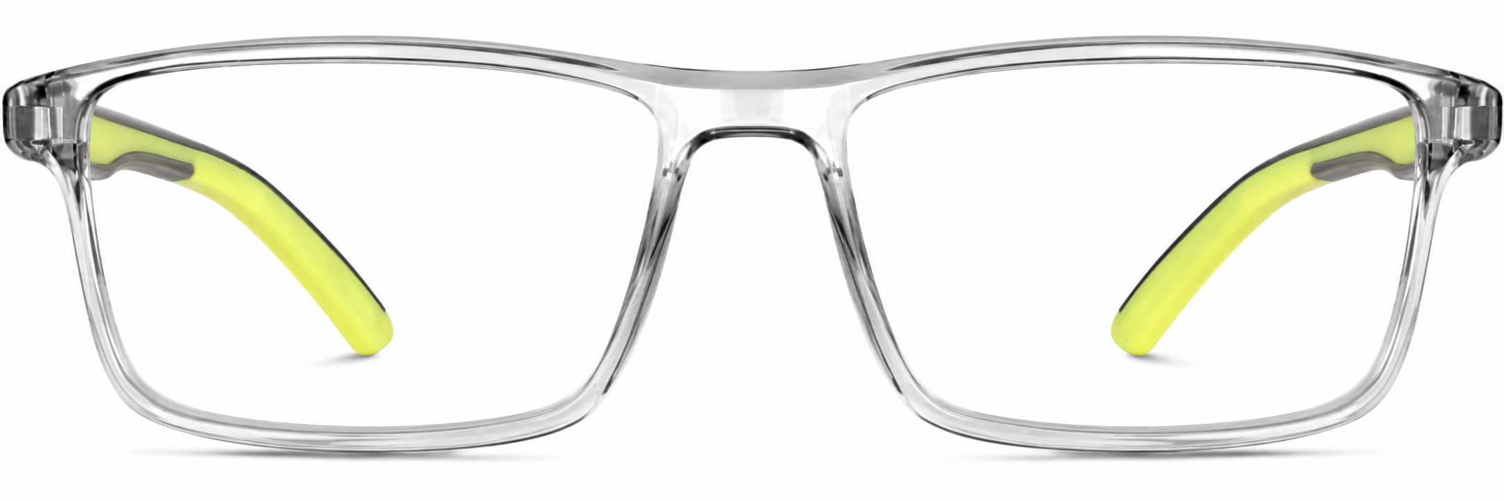 Grey Rectangle Glasses · Grey · reference