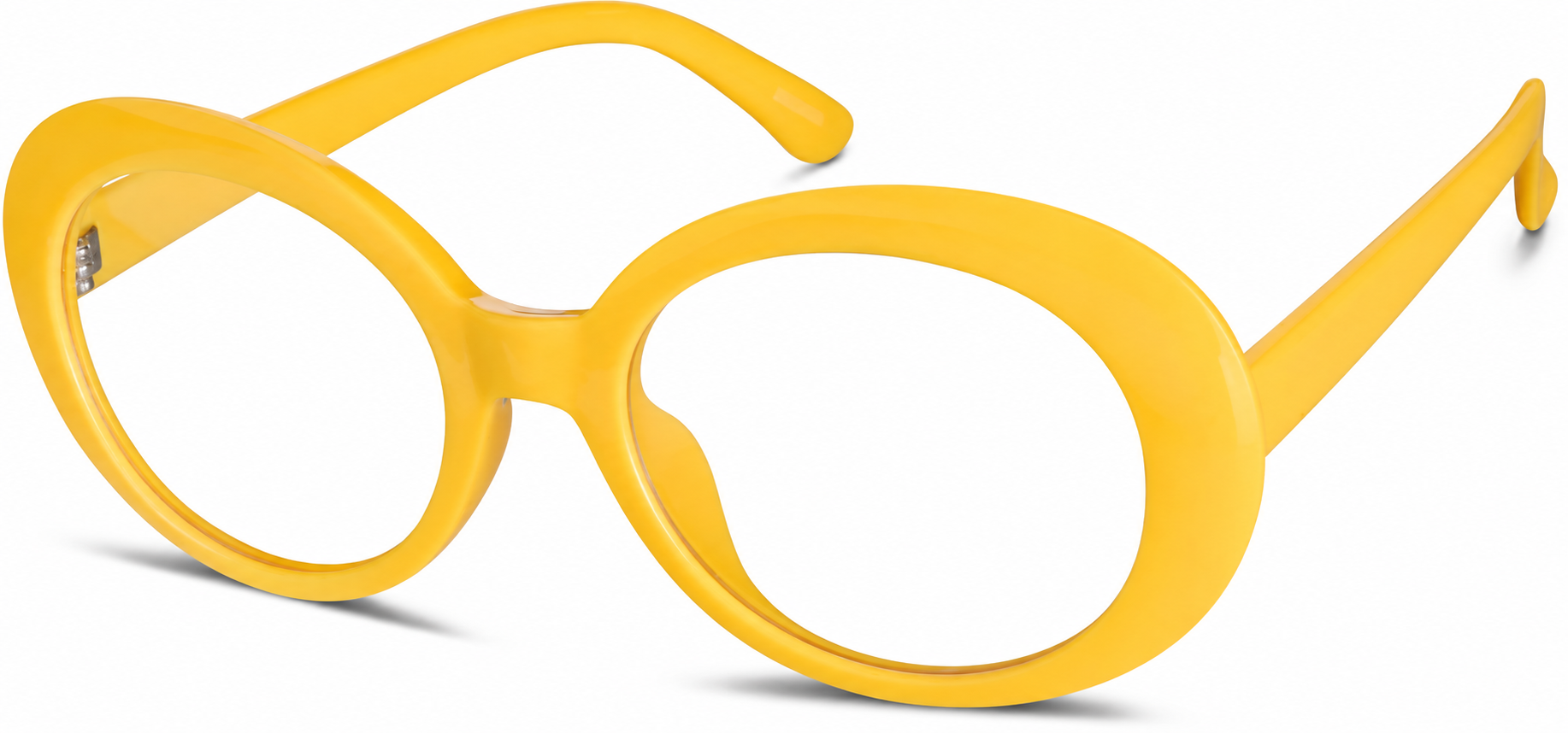 Yellow Oval Glasses · Yellow · reference