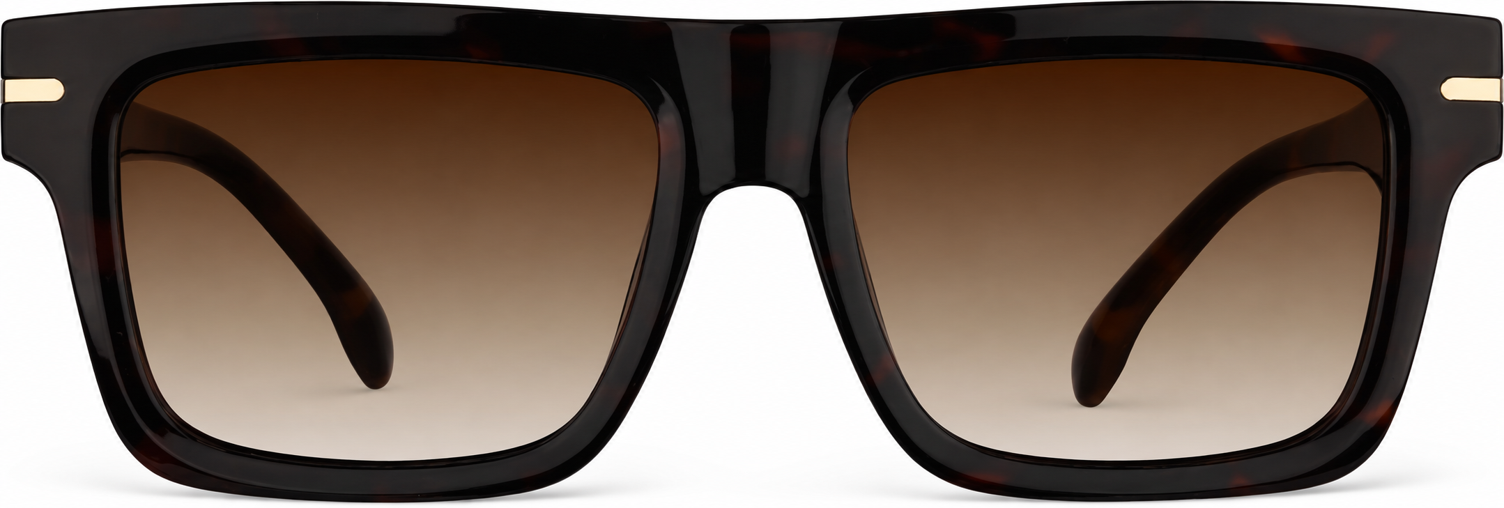 Tortoiseshell Rectangle Sunglasses · Tortoiseshell · reference