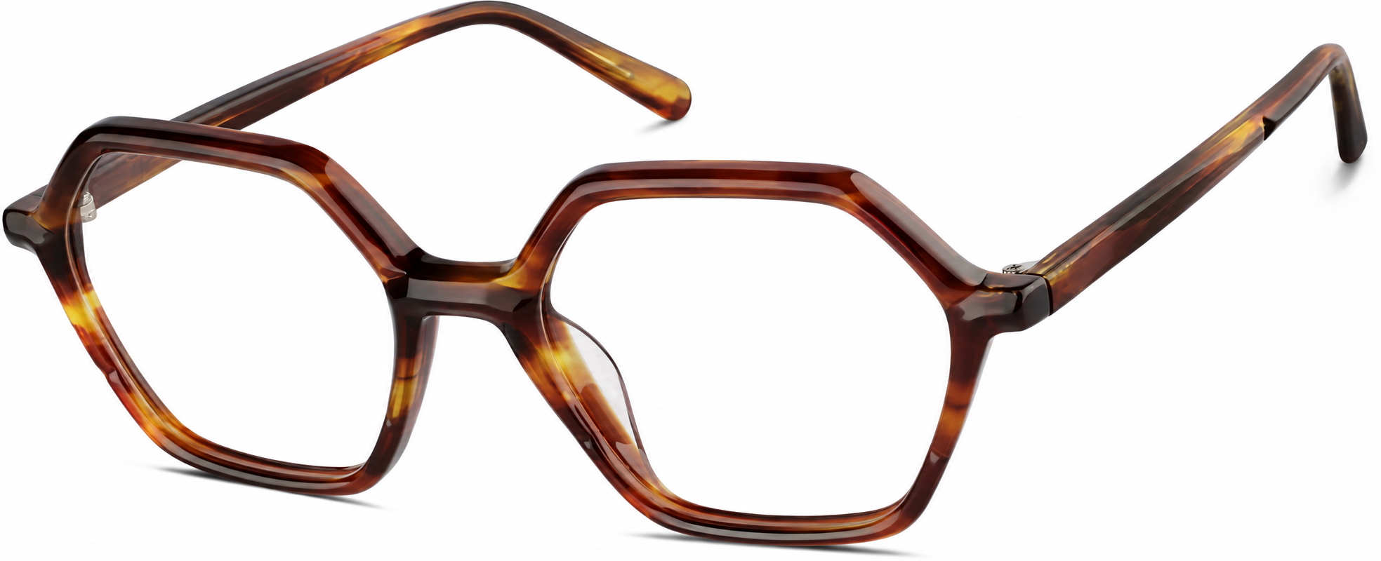 Tortoiseshell Premium Geometric Glasses · Tortoiseshell · reference