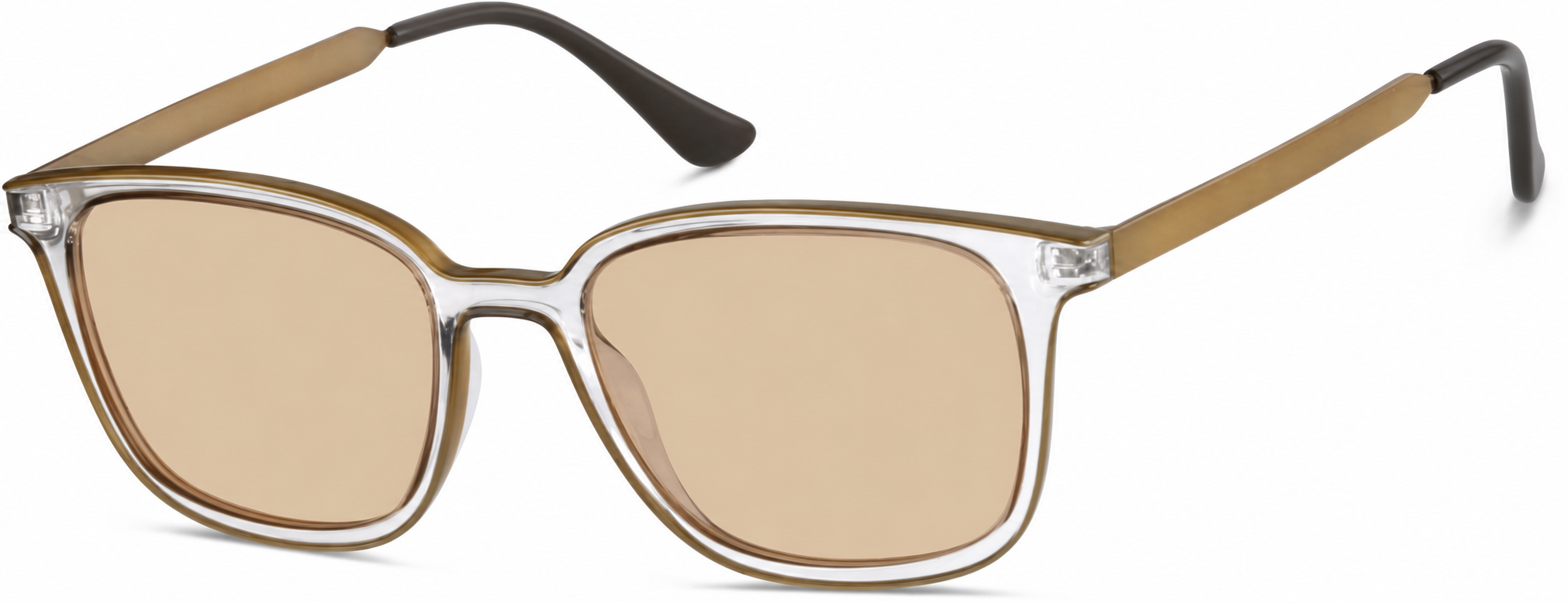 Premium Square Sunglasses · Brown · reference