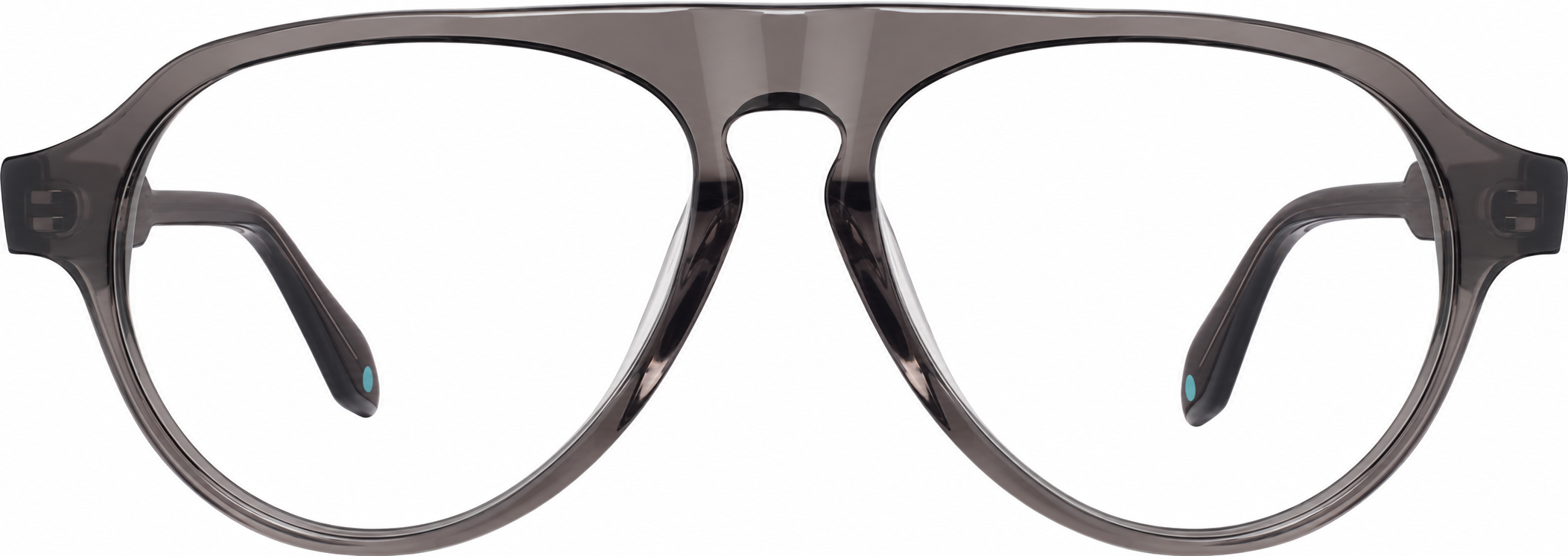 Gray Acetate Aviator Glasses · Gray · reference