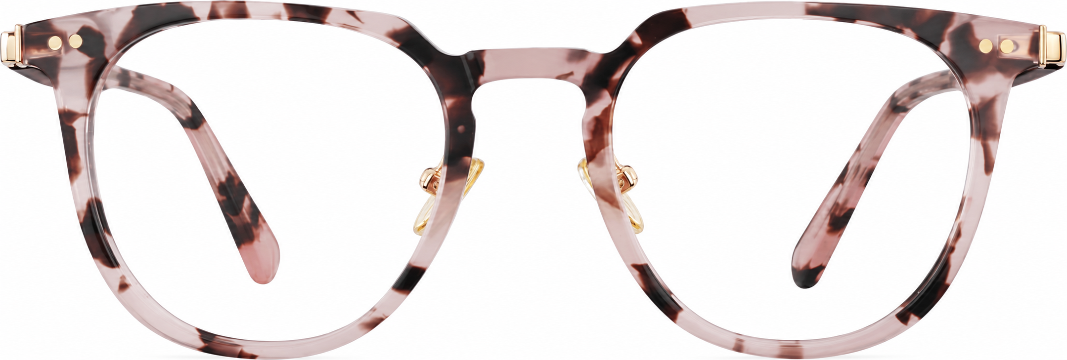 Pink Tortoiseshell Round Glasses · Pink Tortoiseshell · reference