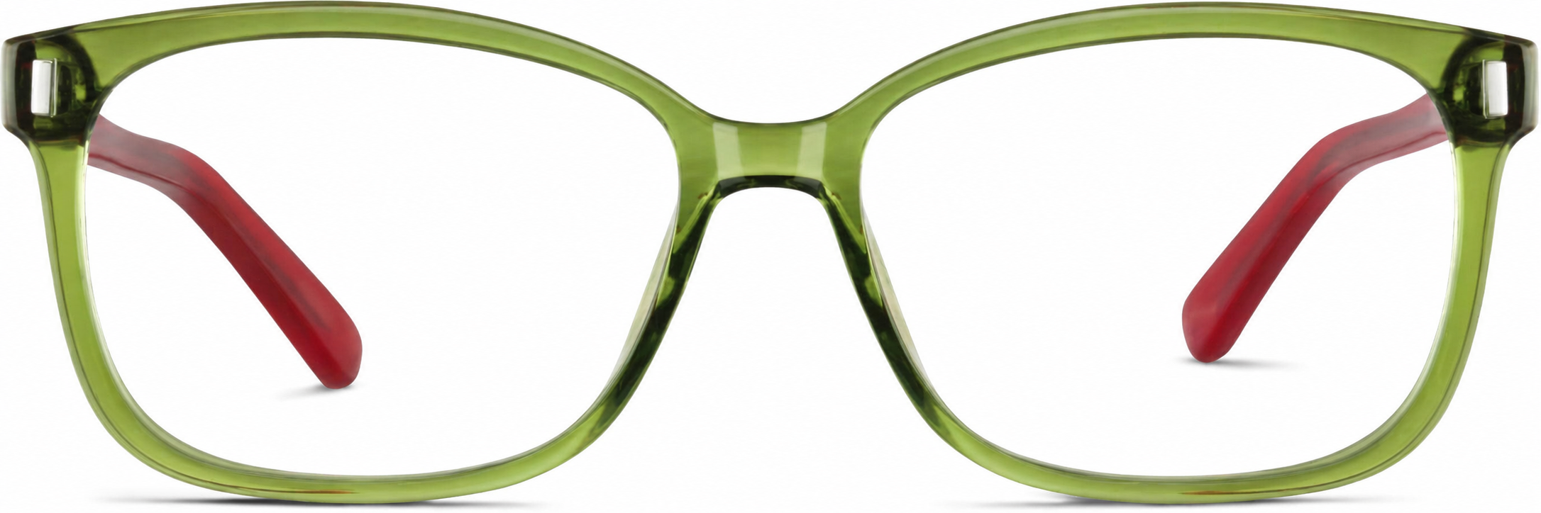 Green Square Glasses · Green · reference