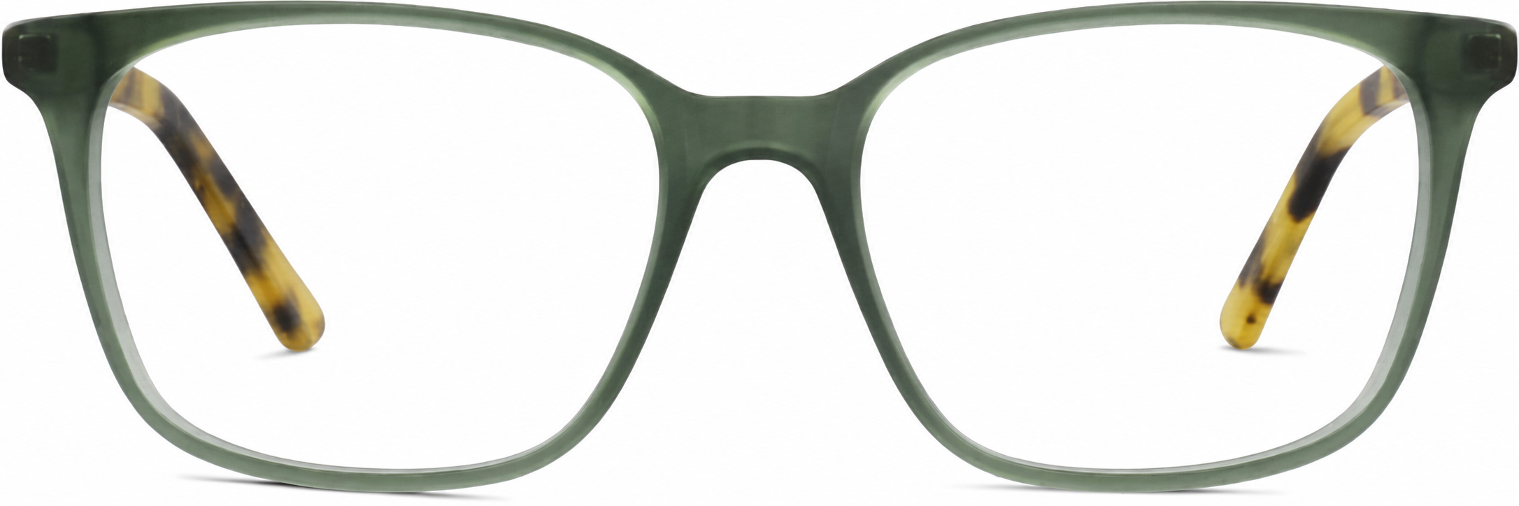 Green Square Glasses · Green · reference