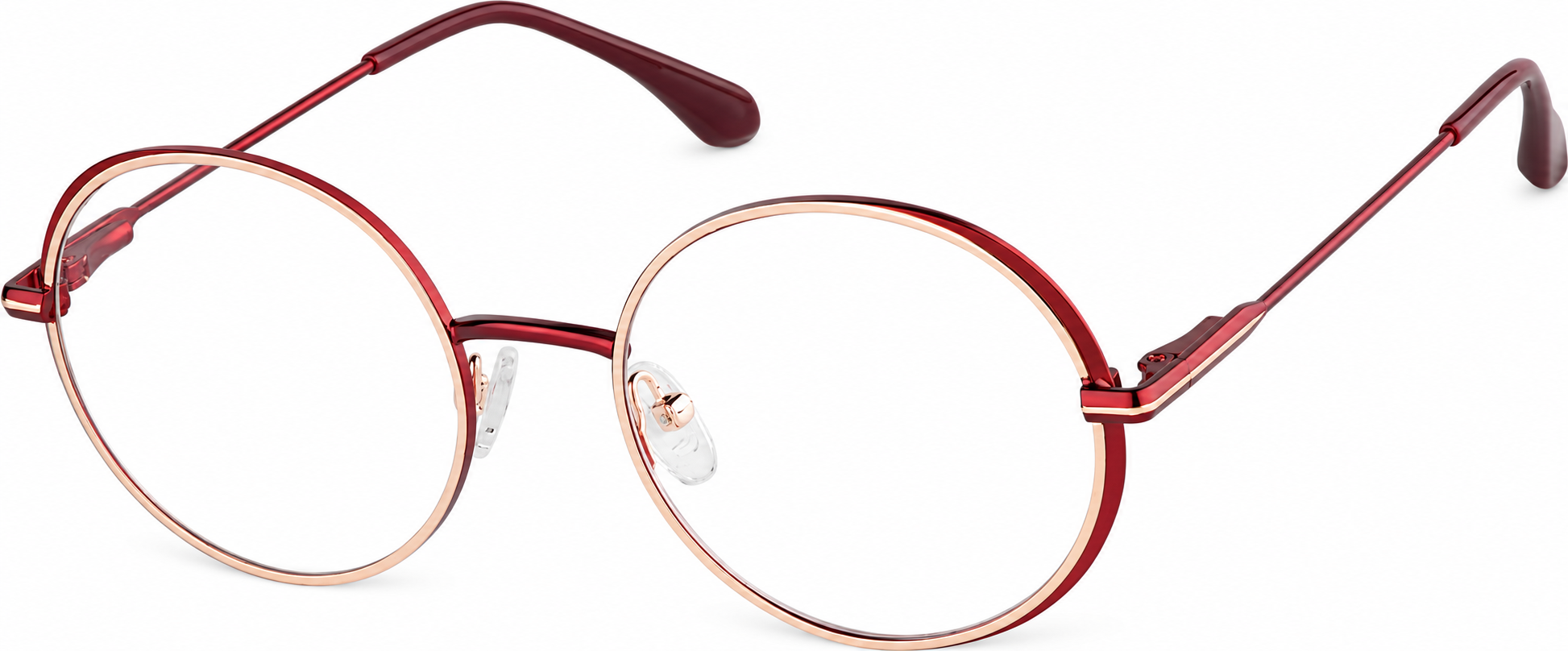 Red Round Glasses · Red · reference