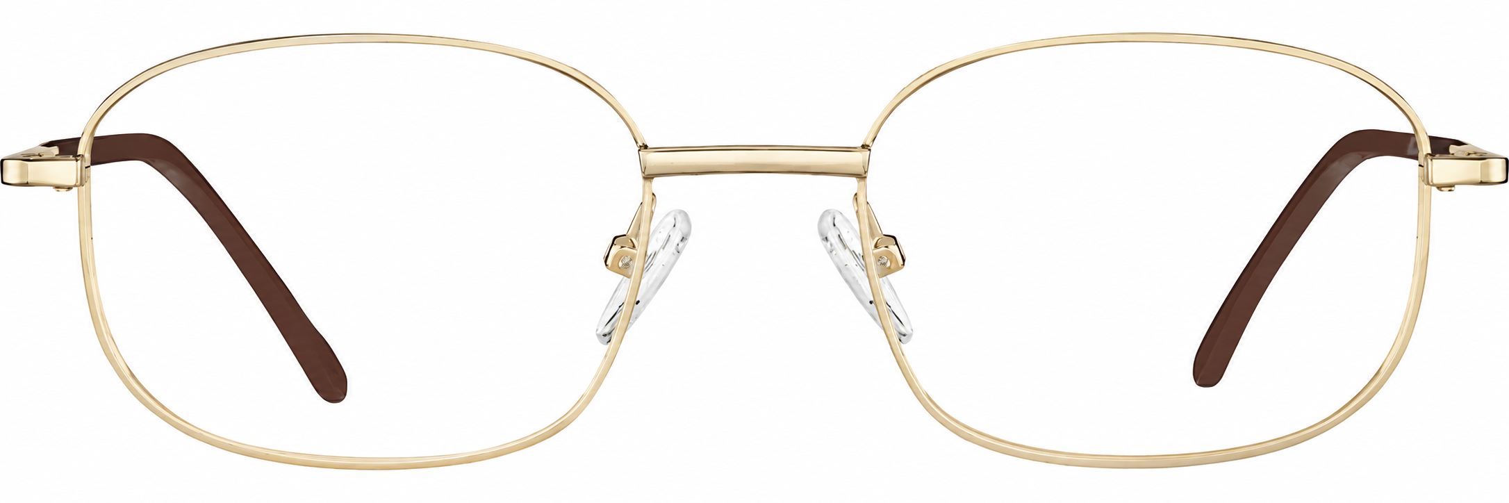 Gold Rectangle Glasses · Gold · reference