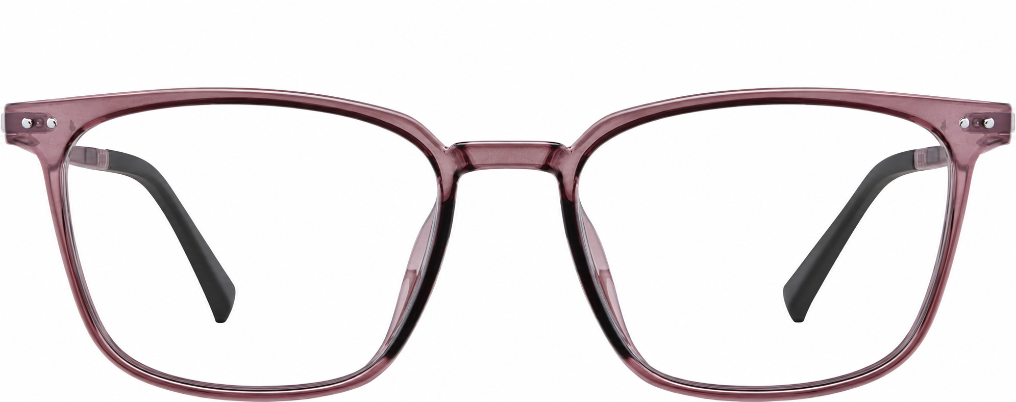 Mauve Square Glasses · Mauve · reference