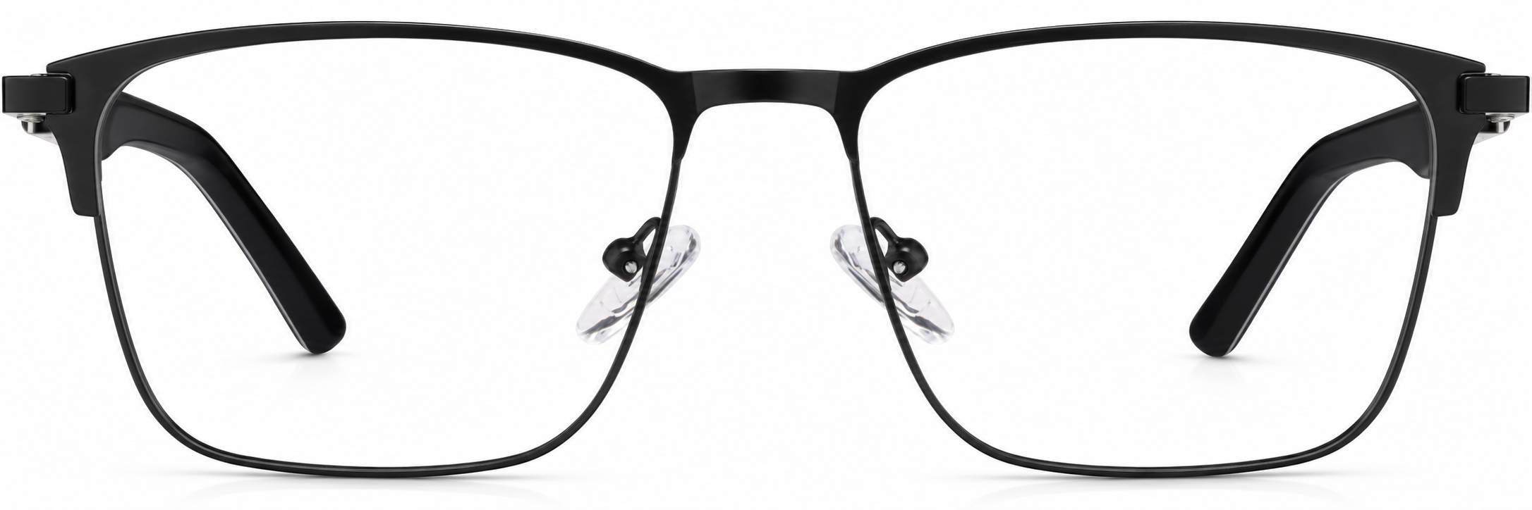 Black Square Glasses · Black · reference