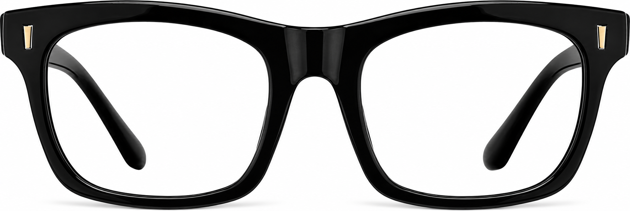 Black Square Glasses · Black · reference