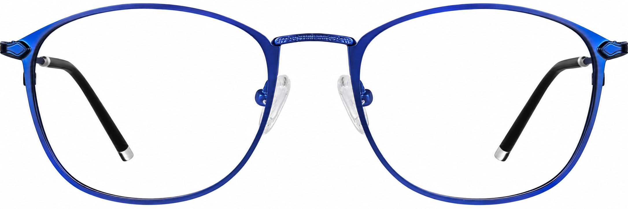 Electric Blue Round Glasses · Electric Blue · reference