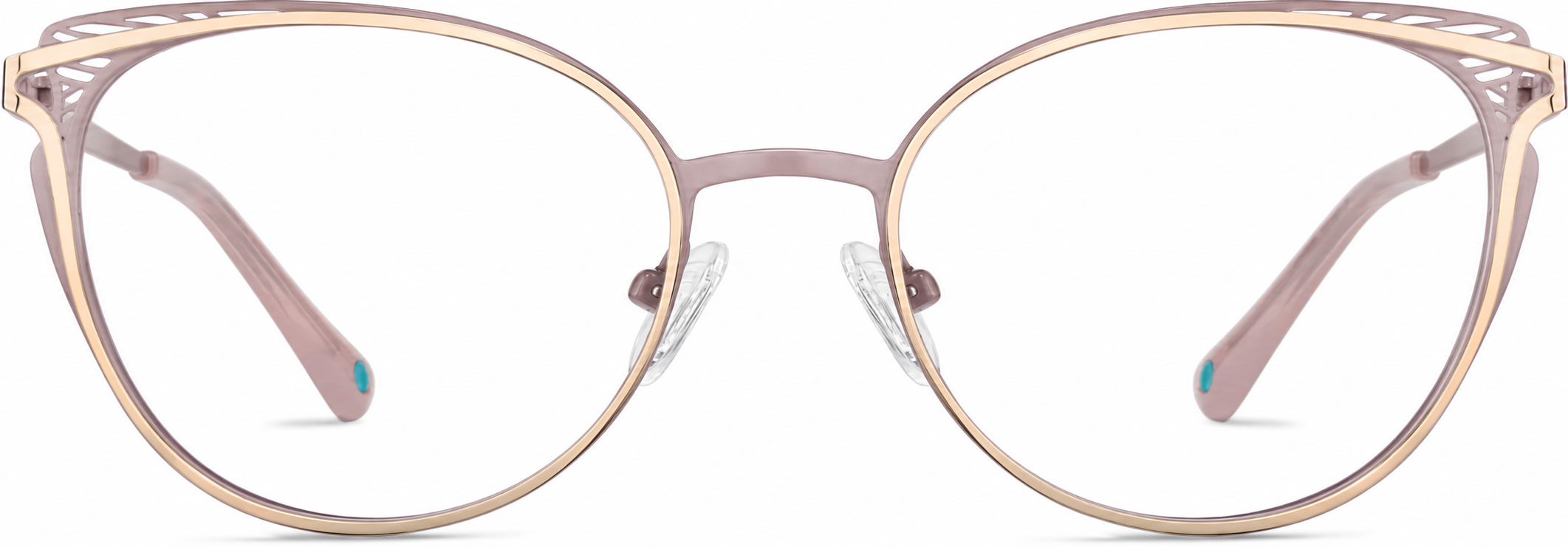 Gold Cat-Eye Glasses · Gold · reference