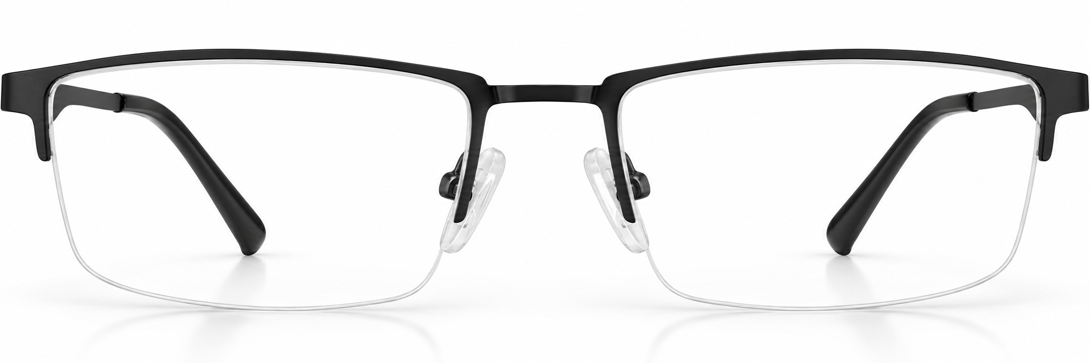 Black Half-Rim Glasses · Black · reference