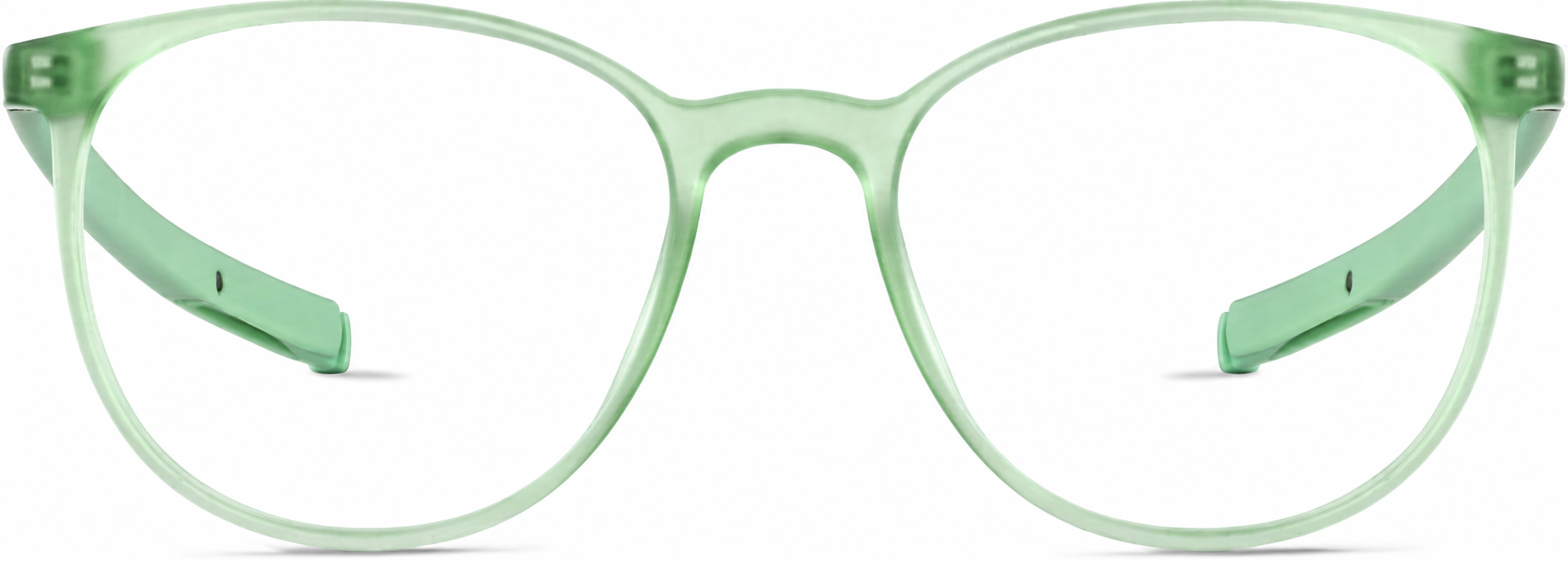 Green Kids' Round Adjustable Glasses · Green · reference