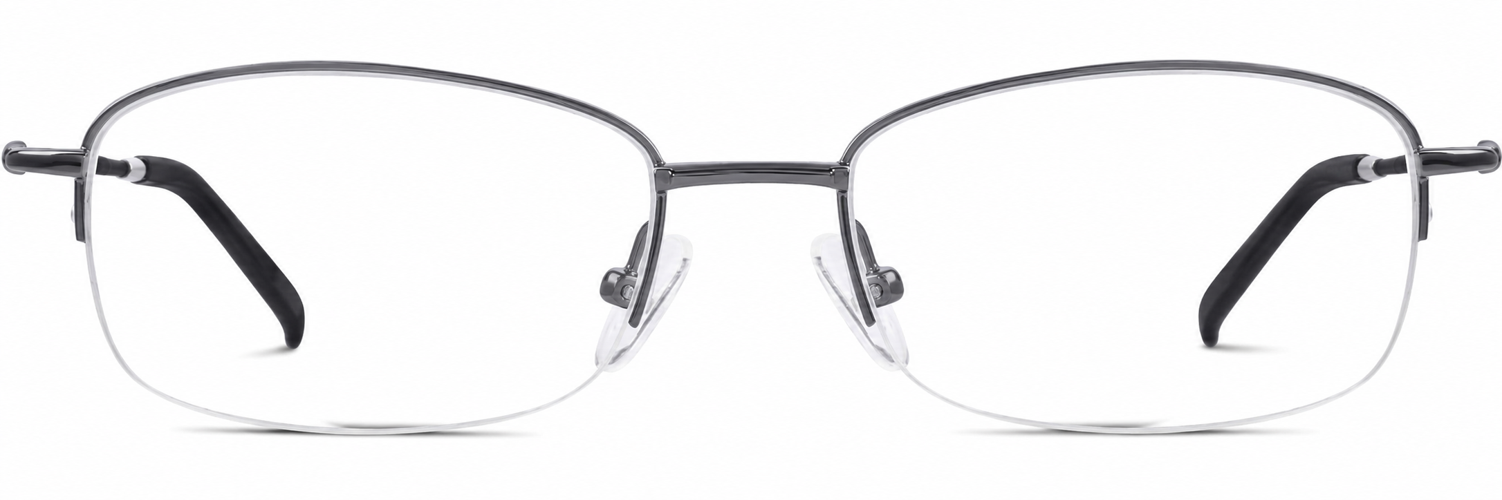 Gray Rectangle Glasses · Gray · reference