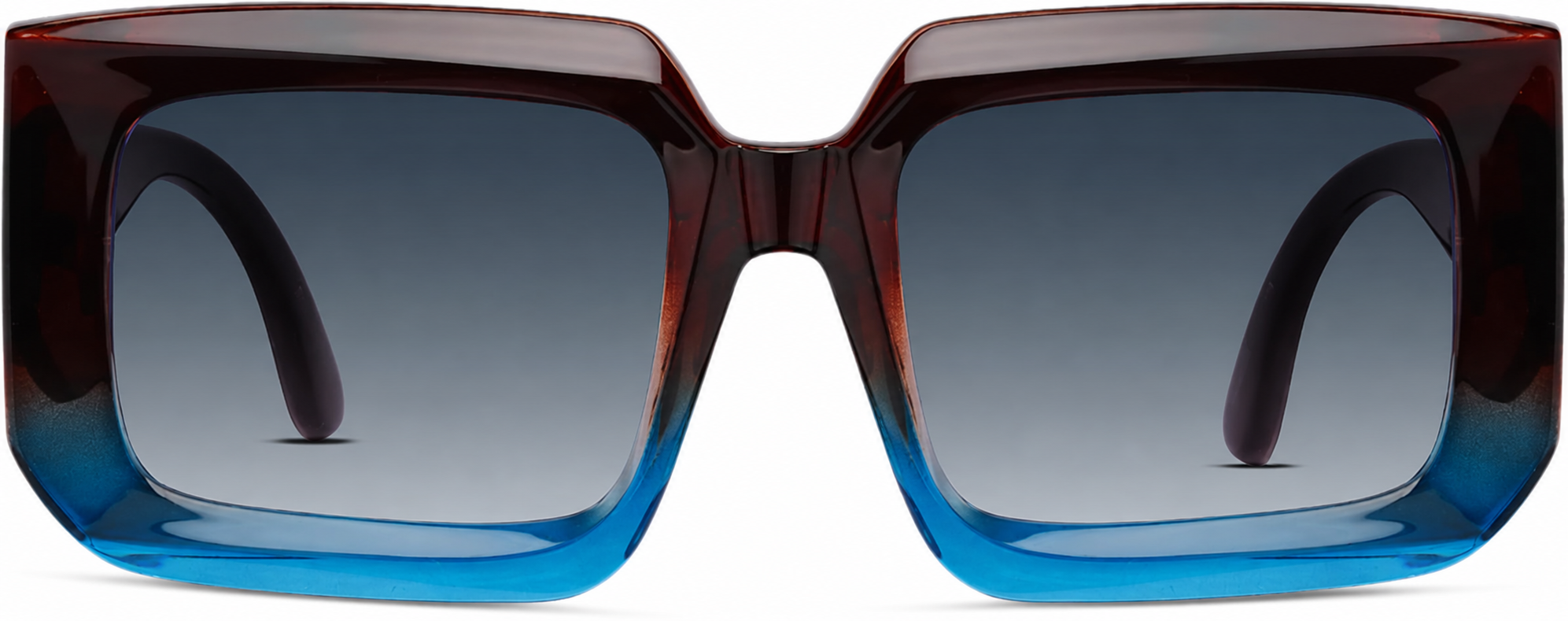 Brown Square Sunglasses · Brown · reference