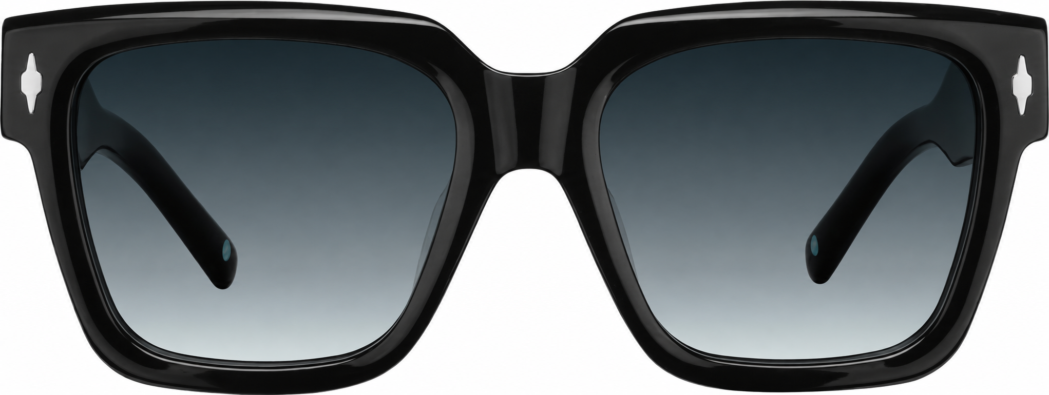 Black Square Sunglasses · Black · reference