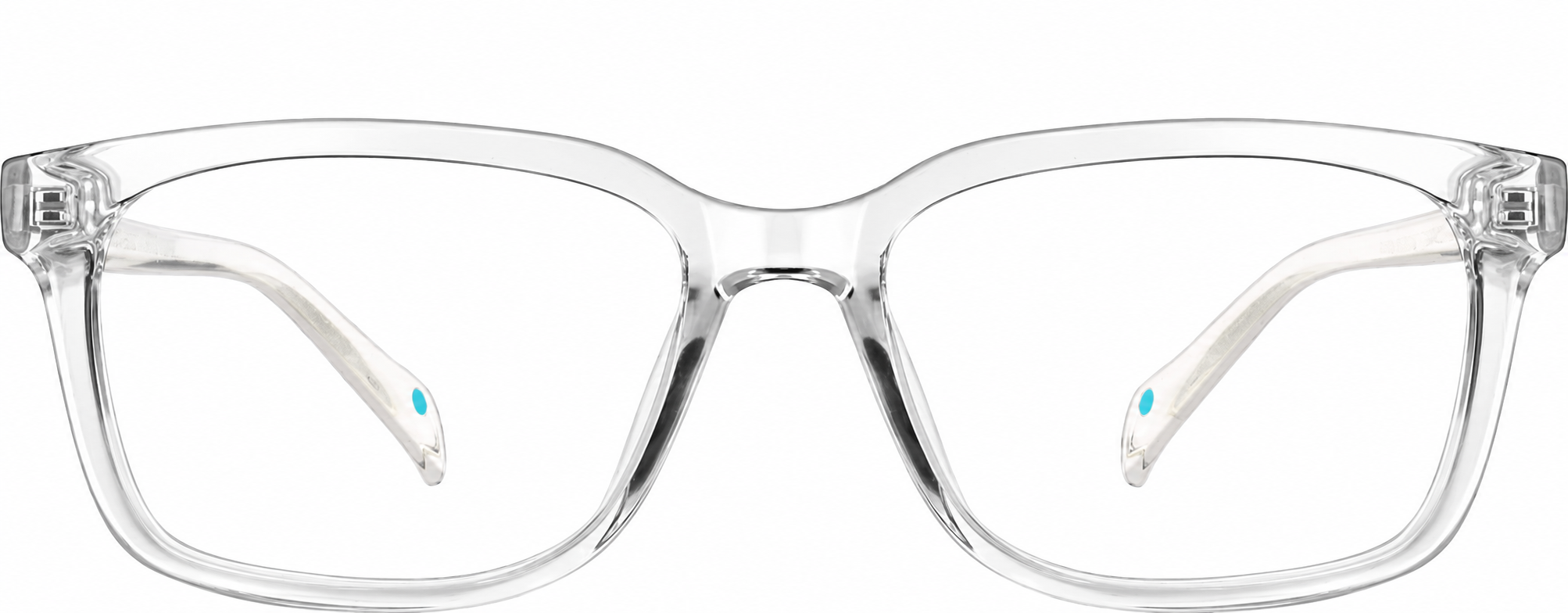 Clear Rectangle Glasses · Clear · reference