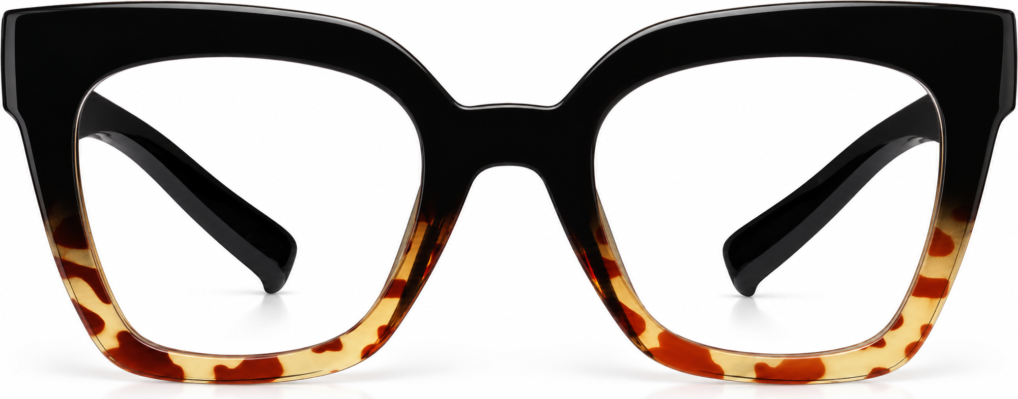 Black and Tortoise Cat-Eye Glasses · Black and Tortoise · reference