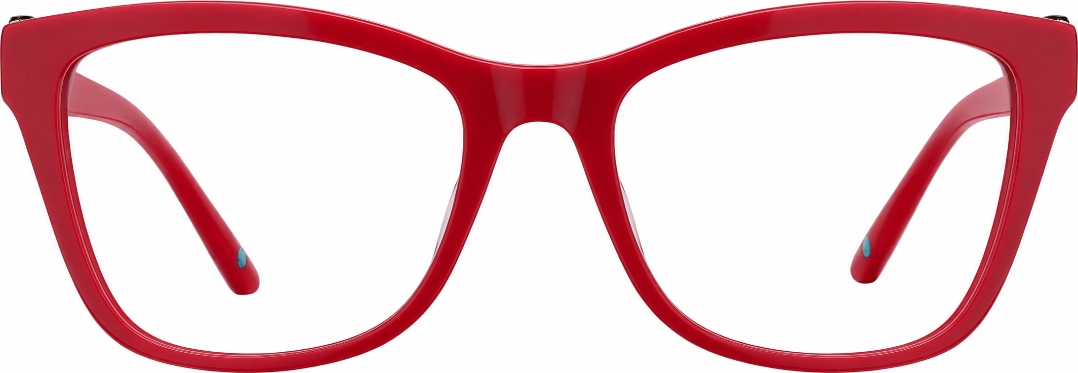 Red Cat-Eye Glasses · Red · reference