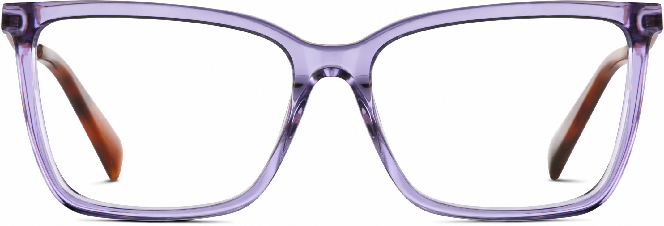 Lilac Square Glasses · Lilac · reference