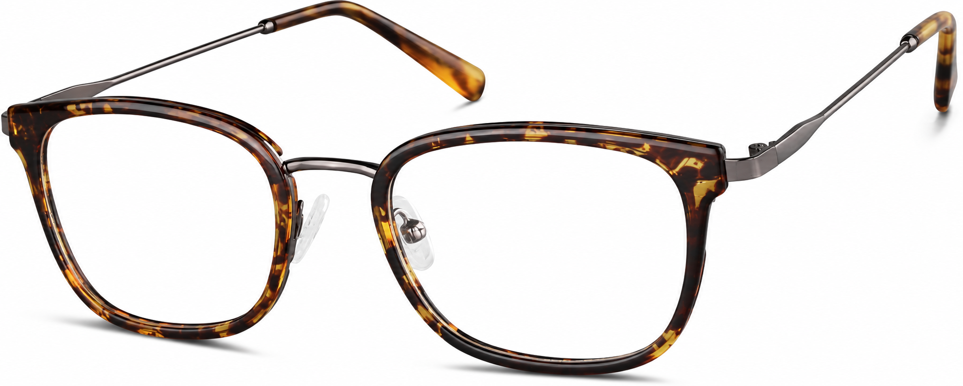 Tortoiseshell Square Glasses · Tortoiseshell · reference