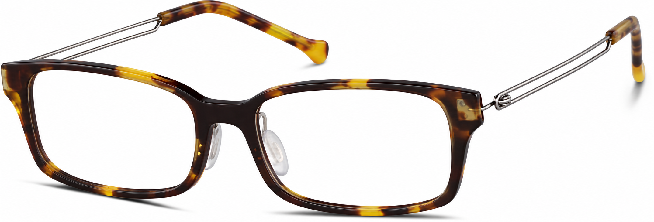 Tortoiseshell Rectangle Glasses · Tortoiseshell · reference