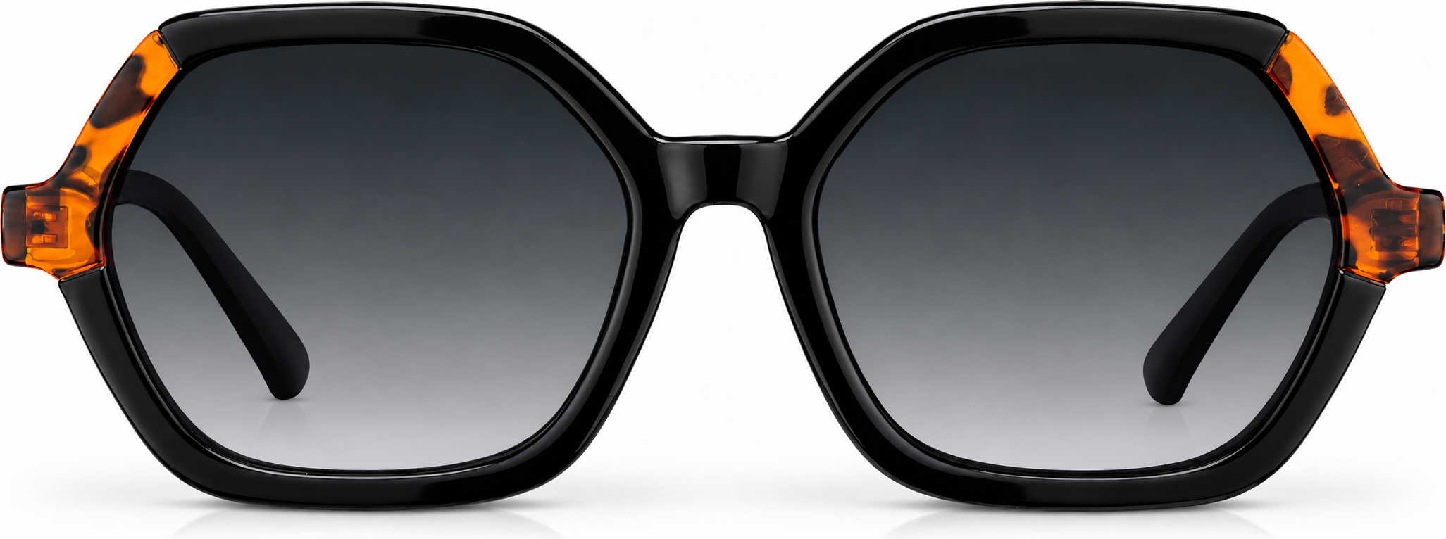 Black Geometric Sunglasses · Black · reference