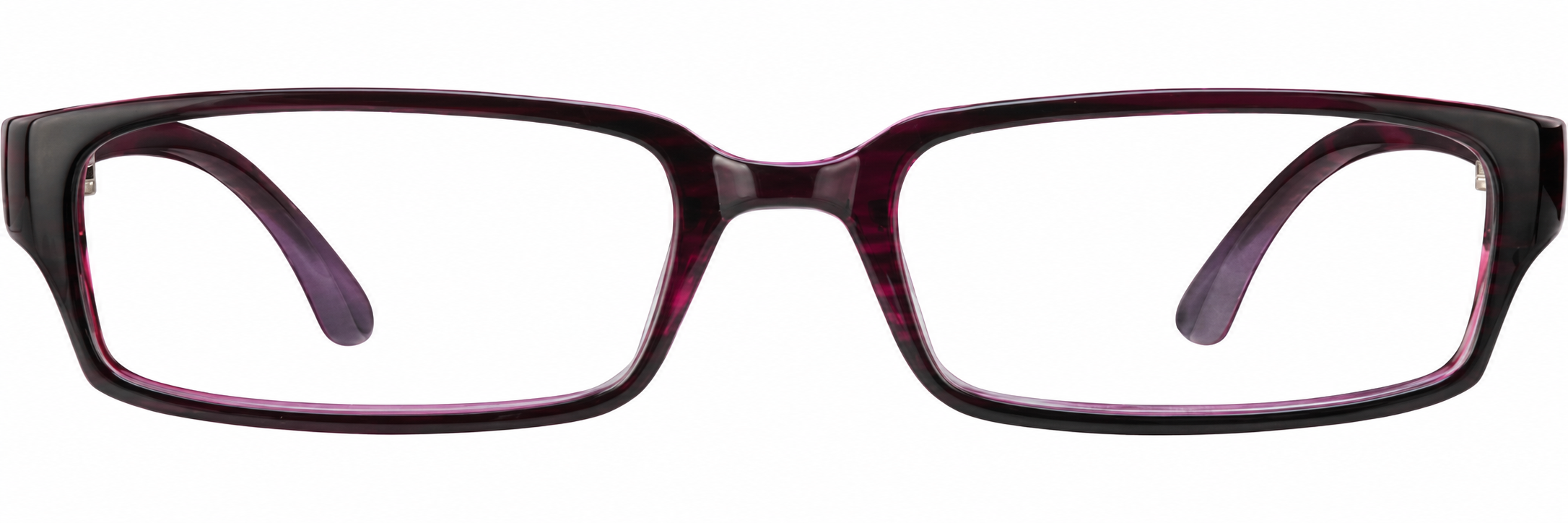 Purple Rectangle Glasses · Purple · reference