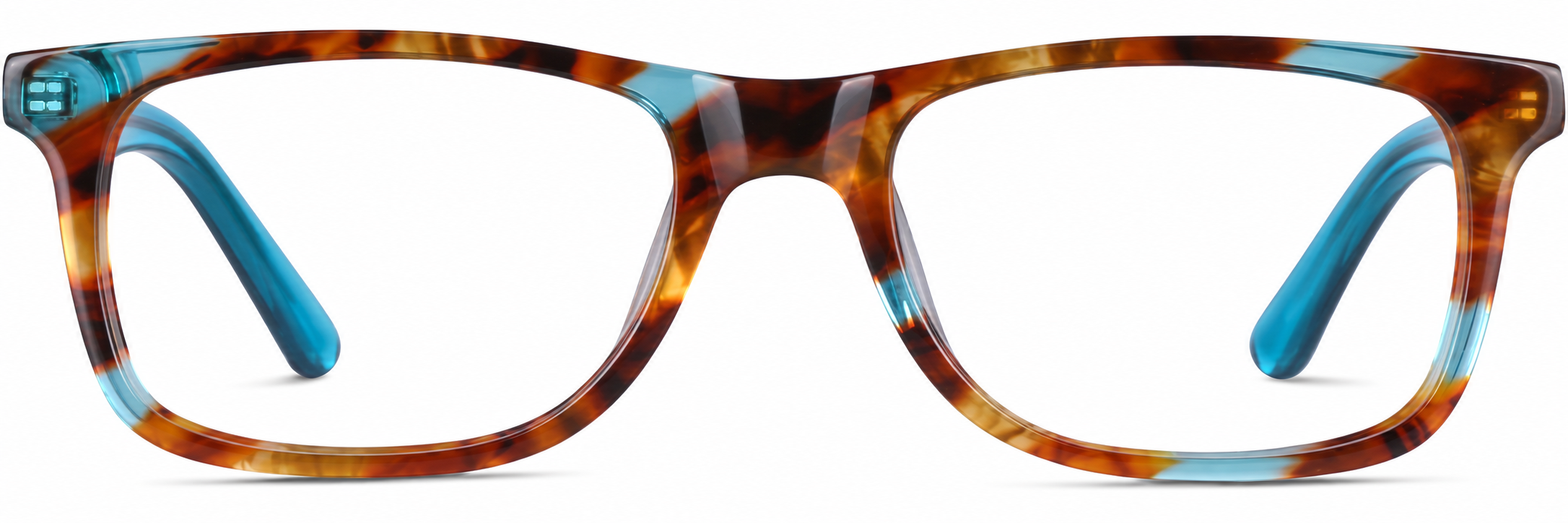 Tortoiseshell Rectangle Glasses · Tortoiseshell · reference