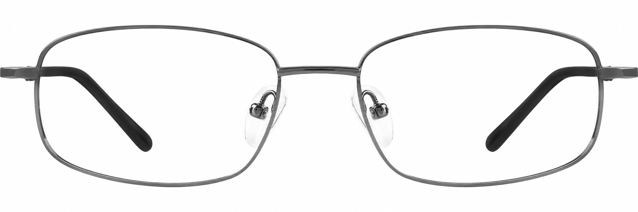Gray Rectangle Glasses · Gray · reference