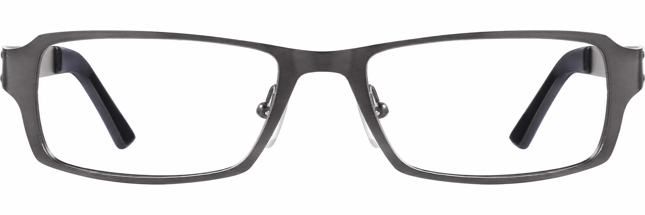 Gray Rectangle Glasses · Gray · reference