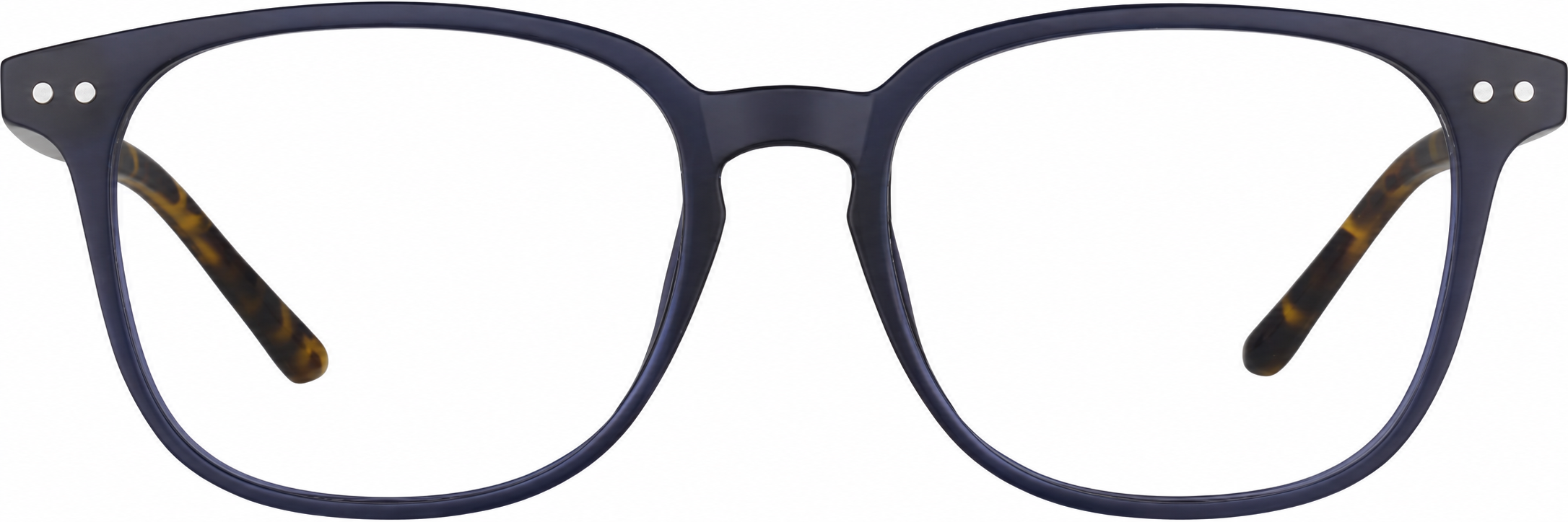 Navy Square Glasses · Navy · reference