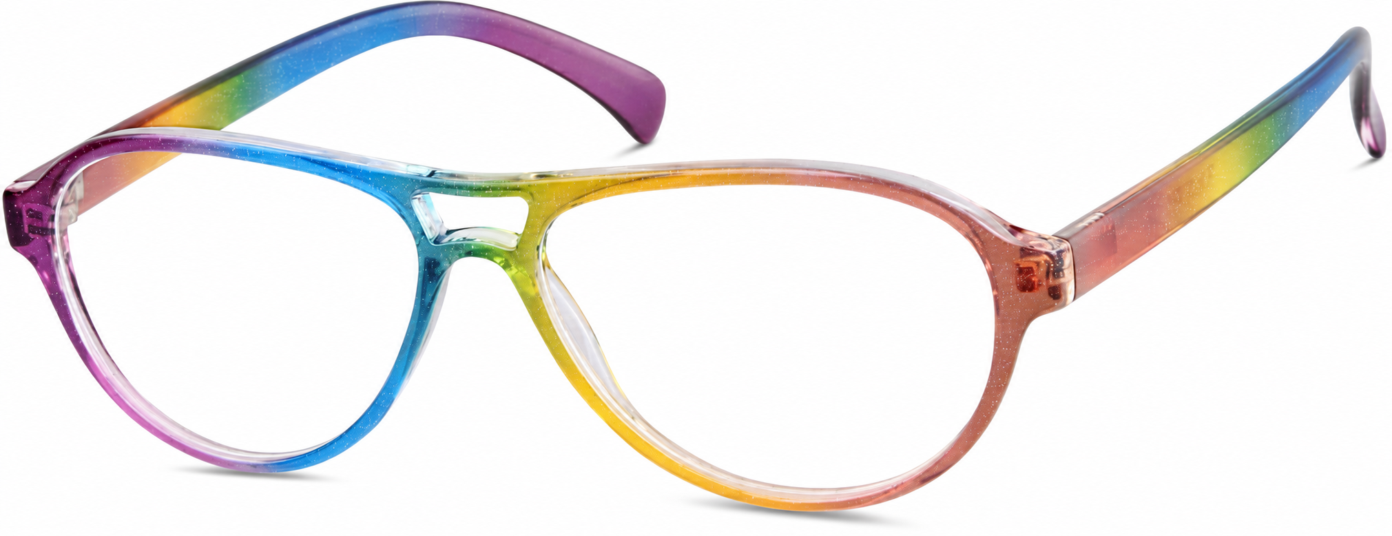 Rainbow Aviator Glasses · Rainbow · reference