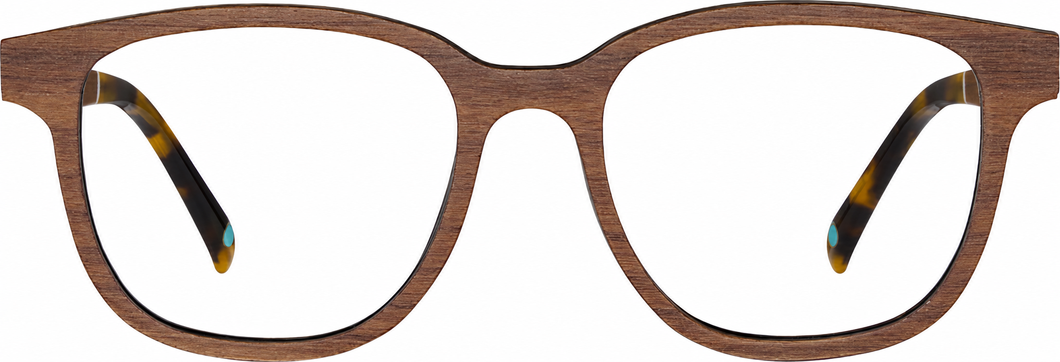 Brown Square Glasses · Brown · reference