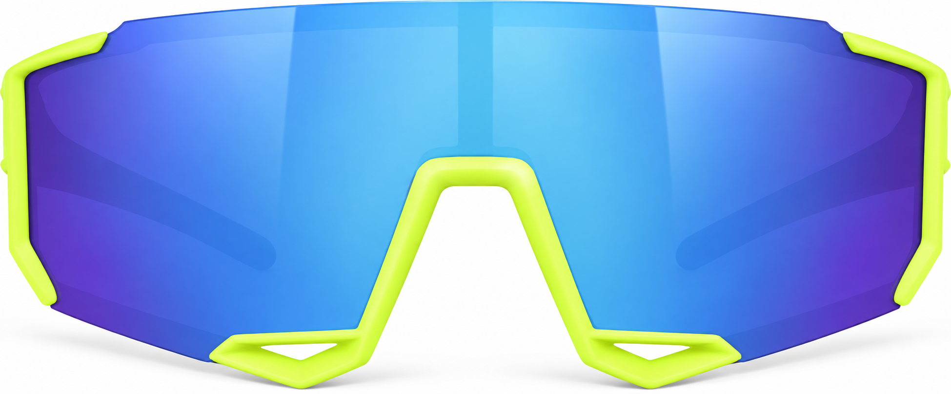Yellow Wrap-Around Polarized Sunglasses · Yellow · reference