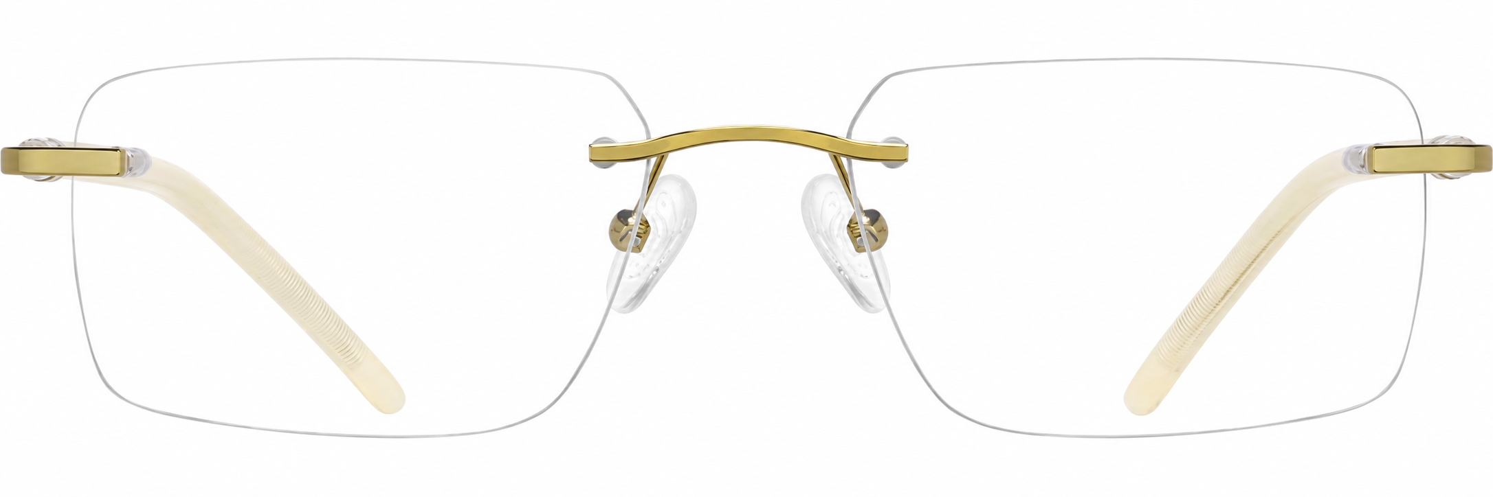 Gold Customizable Stylish Twist Glasses · Gold · reference