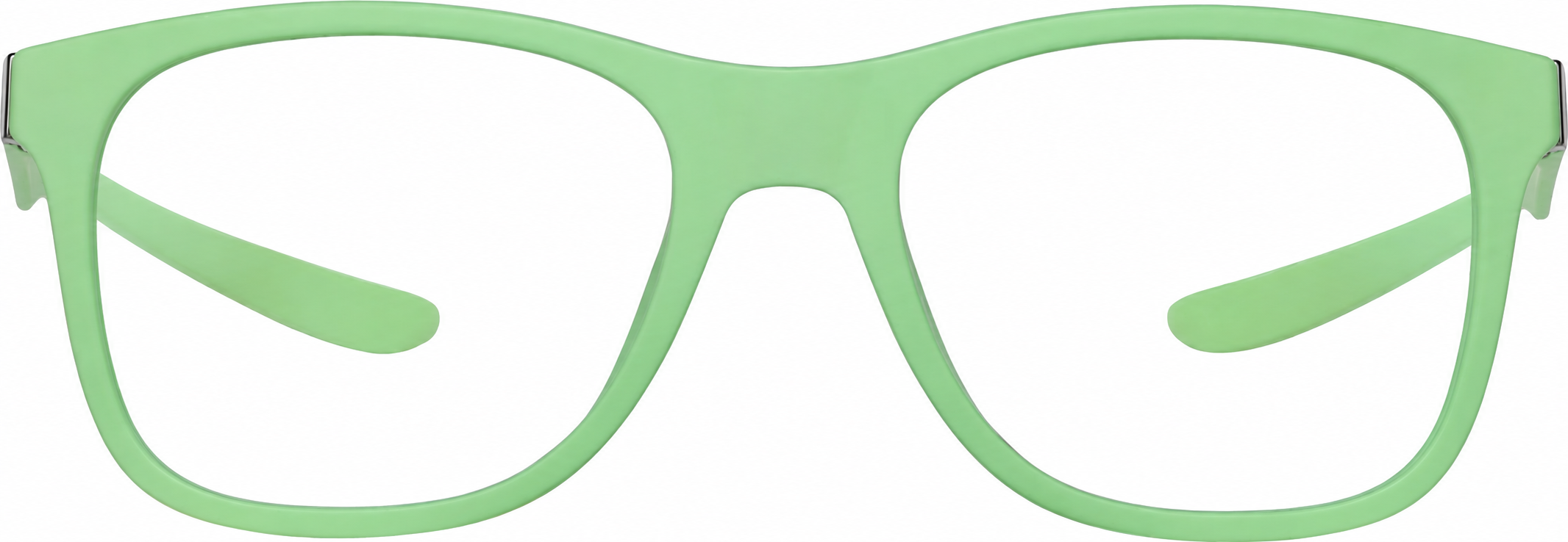 Green Kids' OptiFlex® Square Glasses · Green · reference