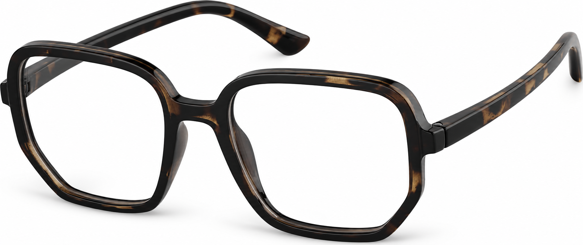 Tortoiseshell Square Glasses · Tortoiseshell · reference