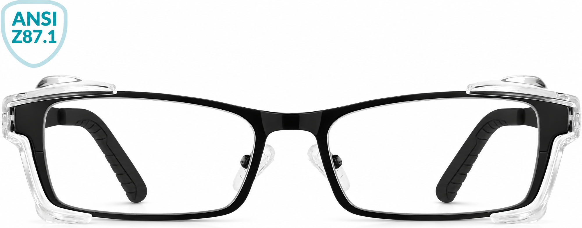 Black Z87.1 Safety Glasses · Black · reference