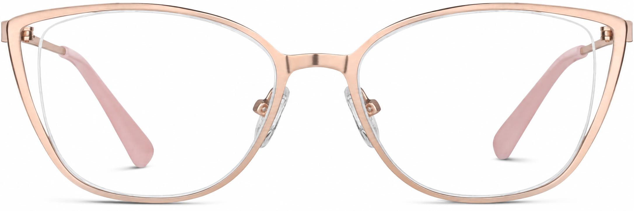 Rose Gold Cat-Eye Glasses · Rose Gold · reference
