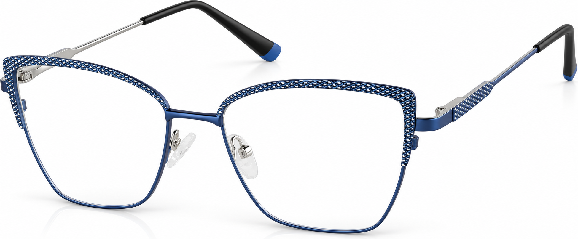 Blue Cat-Eye Glasses · Blue · reference